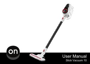 Bruksanvisning ON Stick Vacuum 10 Dammsugare