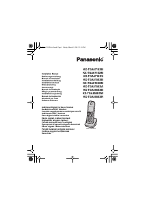 Manual Panasonic KX-TGA815EXB Wireless Phone