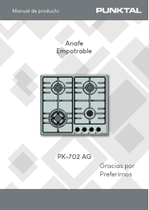 Manual de uso Punktal PK-702 AG Placa