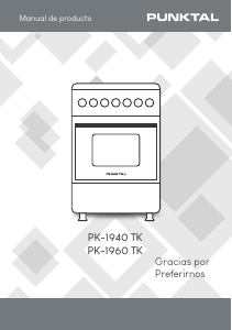 Manual de uso Punktal PK-1940 TK Cocina