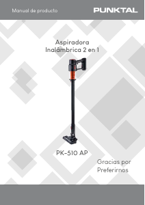 Manual de uso Punktal PK-510 AP Aspirador
