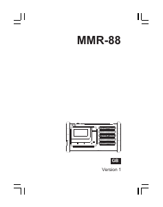 Manual Sangean MMR-88 Radio