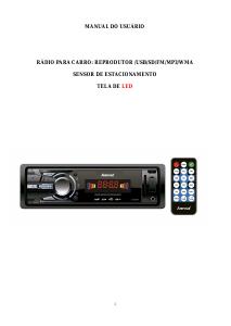 Manual Amvox ACR 2200PA Auto-rádio