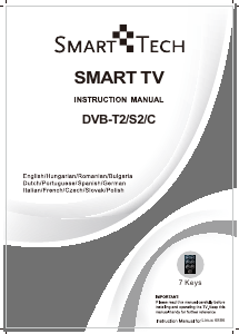 Instrukcja SmartTech SMT43F30UV2M1B1 Telewizor LED