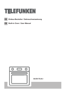 Handleiding Telefunken B-OV-75-A-I Oven