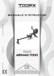 Manuale Toorx RWX AirMag 7000 Vogatore