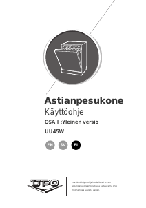 Käyttöohje UPO UU45W Astianpesukone