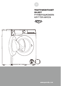 Käyttöohje UPO P5I612BS Pesukone