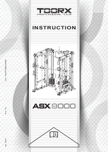 Manual Toorx ASX-9000 Multi-gym