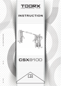 Manual Toorx CSX-9100 Multi-gym