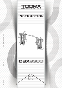 Manual Toorx CSX-9300 Multi-gym