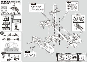 Manuale Buzz Rack Buzzracer 2 Portabiciclette