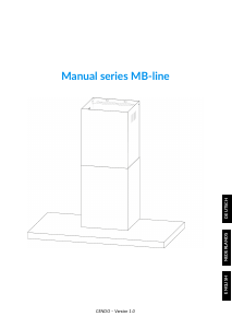 Handleiding Cendo MB890EPDZ Afzuigkap