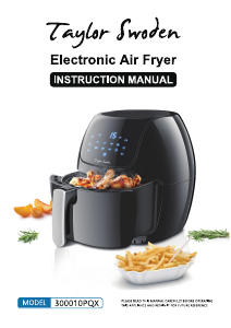 Manual Taylor Swoden 300010PQX Deep Fryer