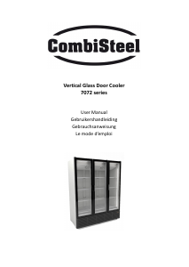 Bedienungsanleitung CombiSteel 7072.1015 Kühlschrank