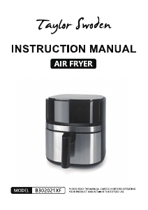Manual Taylor Swoden B302021XF Deep Fryer