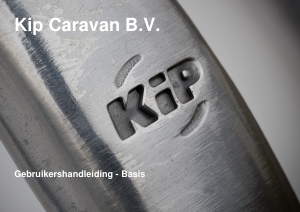 Handleiding Kip Vision (2012) Caravan