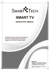Használati útmutató SmartTech 24HL10T1 LED-es televízió