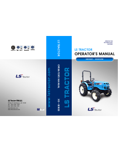 Handleiding LS XG3025H Tractor