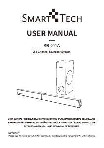 Bedienungsanleitung SmartTech SB-201A-1 Heimkinosystem