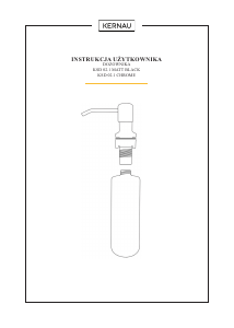 Instrukcja Kernau KSD 02.1 Dozownik do mydła
