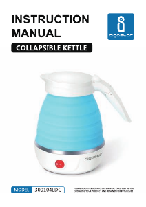 Manual de uso Aigostar 300104LD Hervidor
