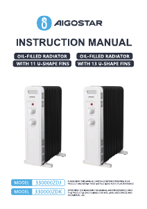 Manual Aigostar 330000ZDJ Heater