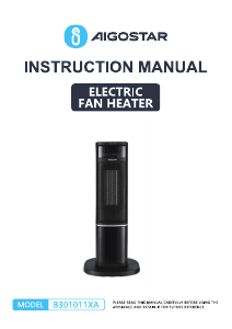 Manual Aigostar B301011XA Heater
