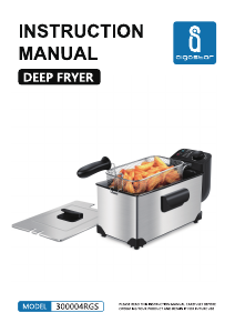 Manual Aigostar 300004RGS Deep Fryer