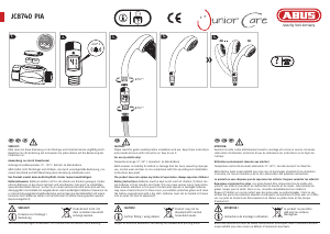 Manual Abus JC8740 PIA Termostato
