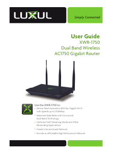 Handleiding Luxul XWR-1750 Router