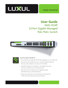 Handleiding Luxul XMS-1024P Switch