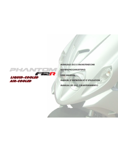 Manuale Malaguti Phantom F 12R Scooter