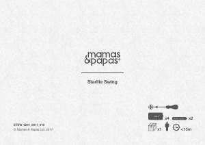 Handleiding Mamas & Papas Starlite Swing Wipstoeltje