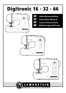 Mode d’emploi Lewenstein Digitronic 66 Machine à coudre