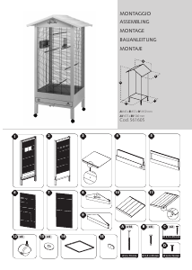 Manuale Ferplast Hemmy Voliera