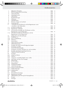 Manuale Auriol IAN 53922 Stazione meteorologica