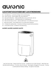Manual de uso Auronic AU3165 Deshumidificador