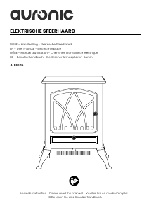 Bedienungsanleitung Auronic AU3076 Elektrokamin