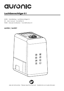 Manual Auronic AU3157 Humidifier
