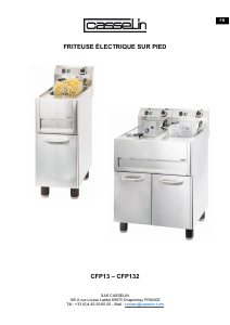 Manuale Casselin CFP132 Friggitrice