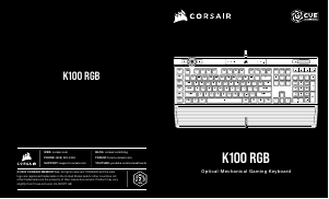 Manual Corsair K100 RGB Teclado