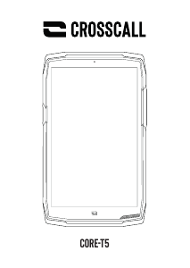 Manual de uso Crosscall CORE T5 Tablet