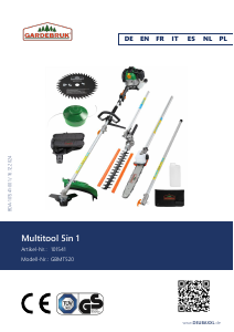 Manual Gardebruk GBMT520 Brush Cutter