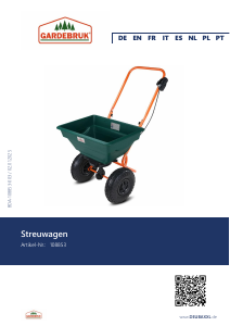 Mode d’emploi Gardebruk 108853 Épandeur
