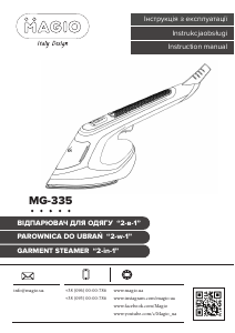 Manual Magio MG-335 Garment Steamer
