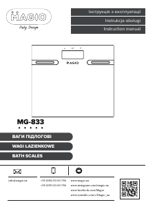 Instrukcja Magio MG-833 Waga