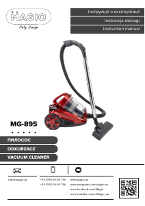 Handleiding Magio MG-895 Stofzuiger
