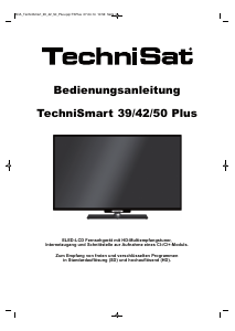 Bedienungsanleitung TechniSat TechniSmart 39 Plus LED fernseher