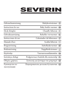 Bruksanvisning Severin BK 3177 Flaskvärmare